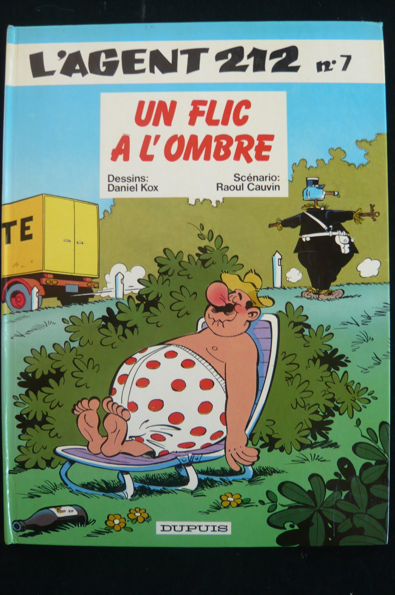 jaquette livre L'agent 212, tome 7 : Un flic à l'ombre