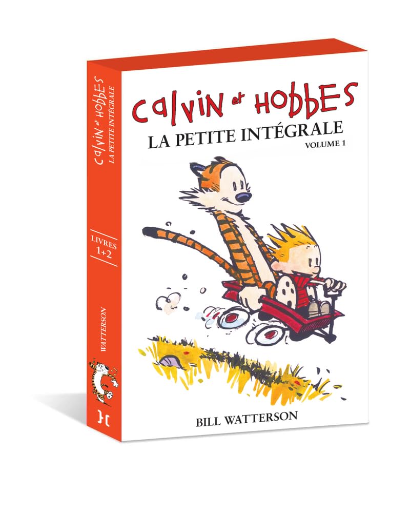 jaquette livre Calvin Et Hobbes Intégrale Tome 1