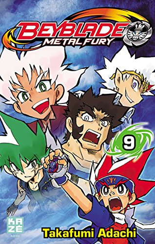 jaquette livre Beyblade - Tome 9 : Metal Fury