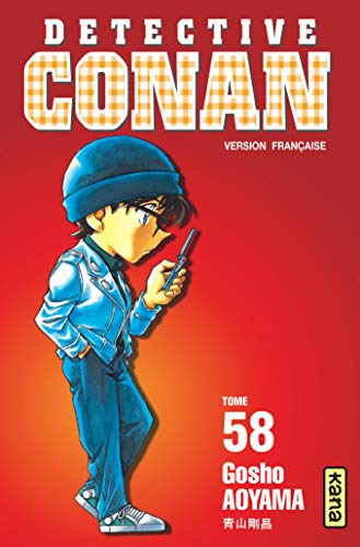 jaquette livre Détective Conan - Tome 58