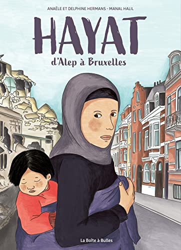 jaquette livre Hayat, D'alep À Bruxelles