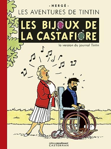 jaquette livre Les Aventures De Tintin Tome 21 - Les Bijoux De La Castafiore - La Version Du Journal Tintin
