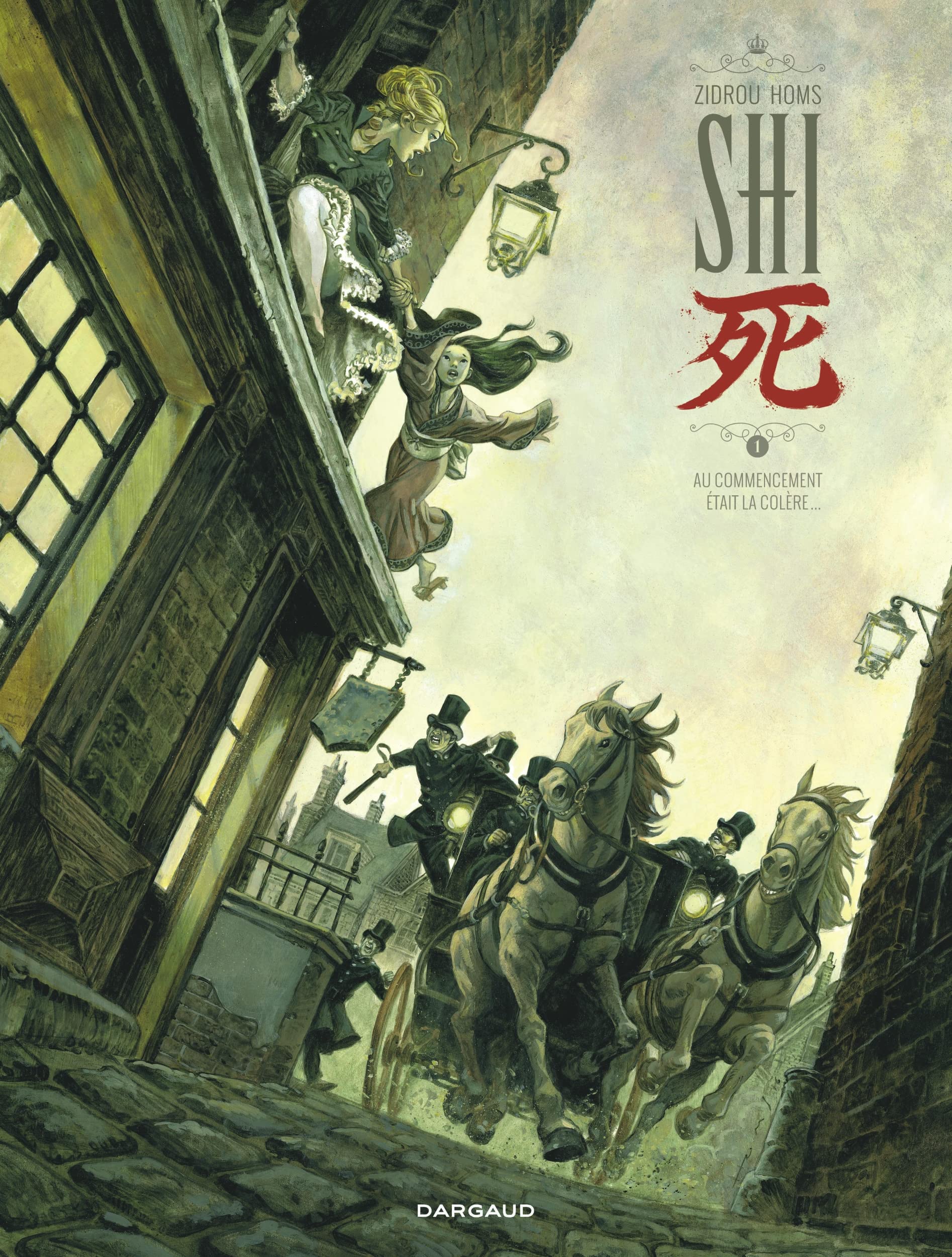 jaquette livre SHI - tome 1 - Au commencement était la colère.