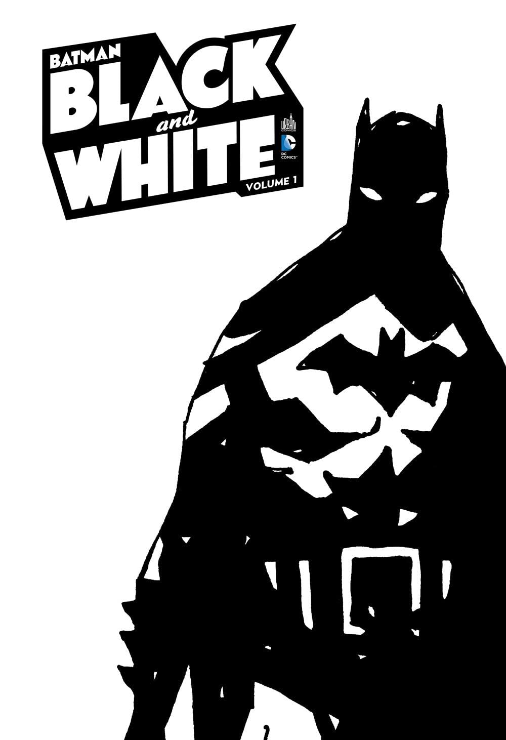 jaquette livre Batman Black & White tome 1