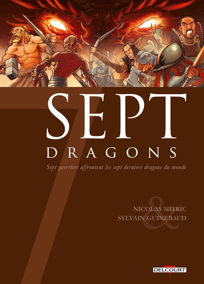 jaquette livre Sept Dragons