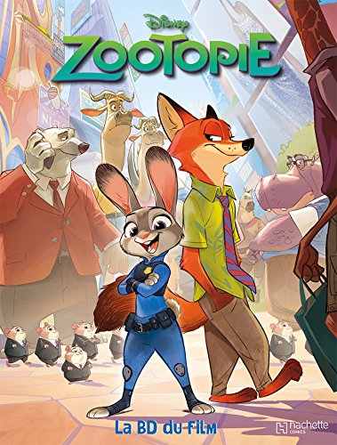 jaquette livre Zootopie - La Bd Du Film