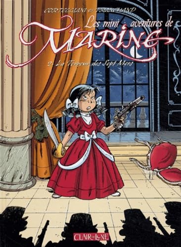 jaquette livre Les Mini Aventures De Marine Tome 2 - La Terreur Des Sept Mers