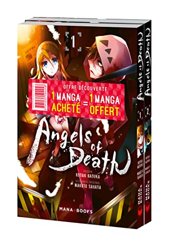 jaquette livre Angels Of Death - Pack En 2 Volumes : Tomes 1 Et 2 - Dont 1 Tome Offert