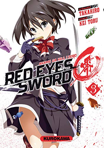 jaquette livre Red eyes sword Zero - Akame ga Kill ! Zero - Tome 3