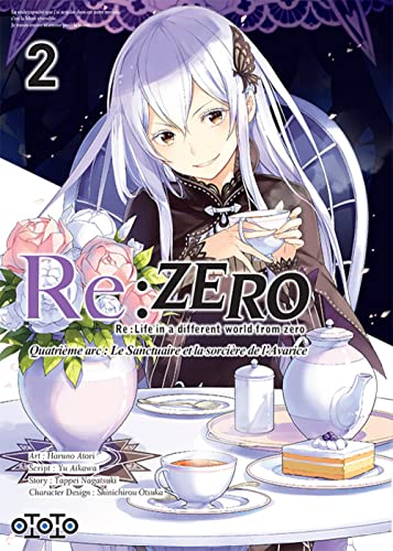 jaquette livre Re:Zero ? Quatrième arc - Le Sanctuaire et la Sorcière de l'Avarice - Tome 2