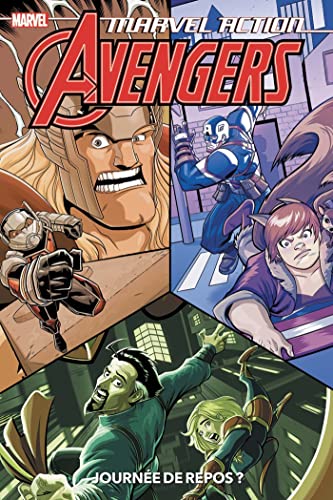 jaquette livre Marvel Action Avengers Tome 5 - Journée De Repos ?