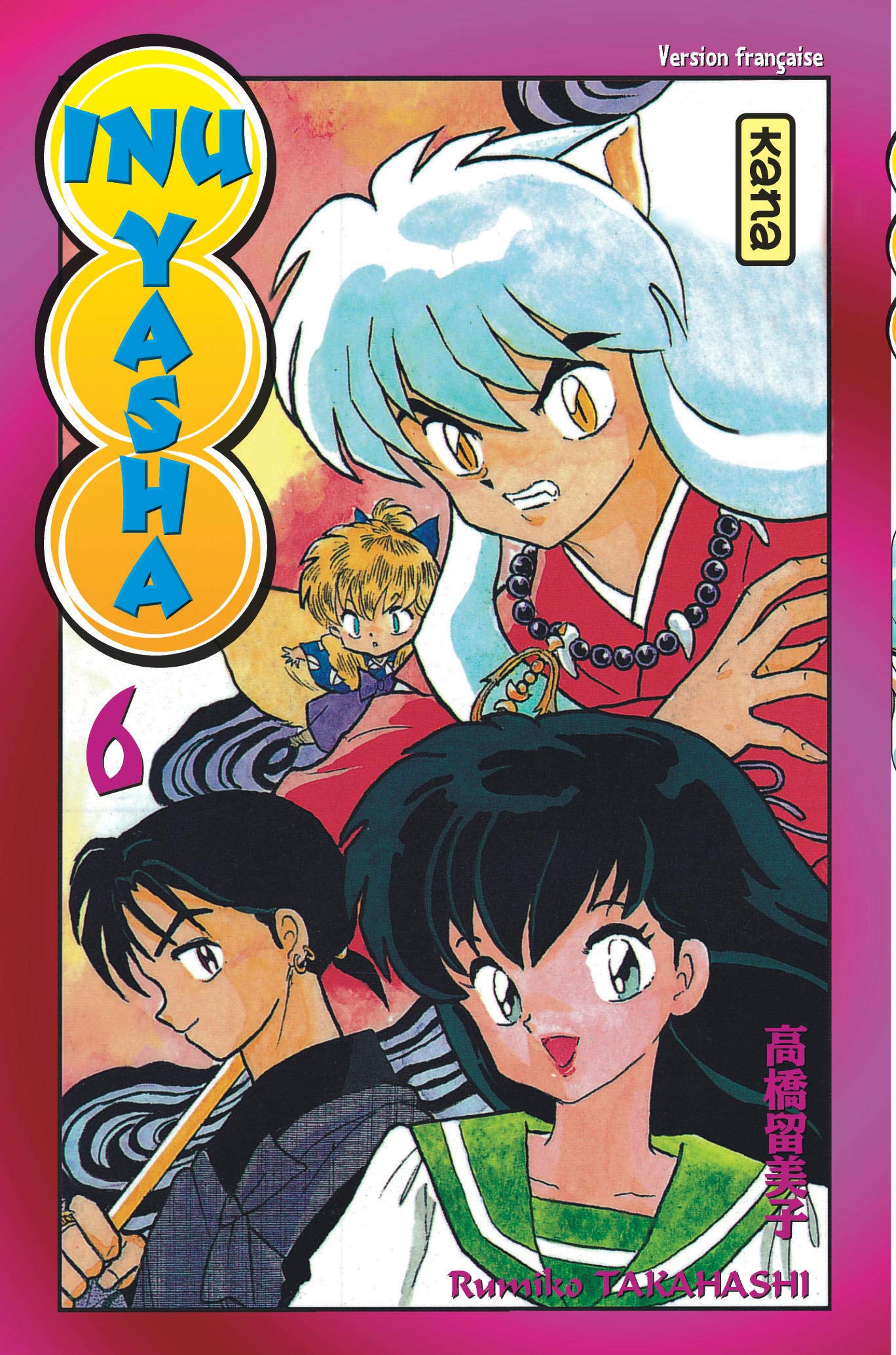 jaquette livre Inu-Yasha, tome 6
