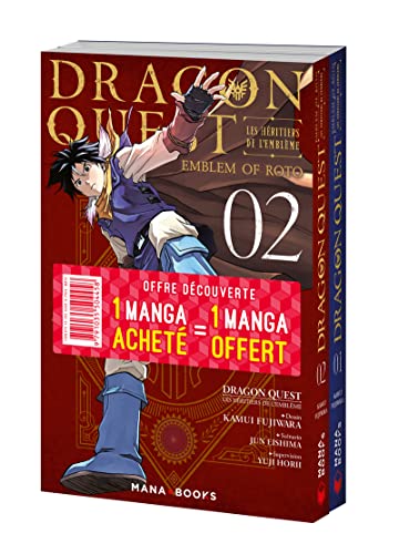 jaquette livre Dragon Quest - Les Héritiers De L'emblème Tome 1 - Pack En 2 Volumes - Avec Le Tome 2 Offert