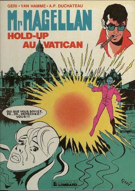 jaquette livre Mr Magellan N° 05, Hold Up Au Vatican