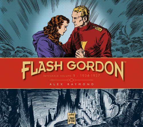 jaquette livre Flash Gordon Intégrale Volume 1 - 1934-1937