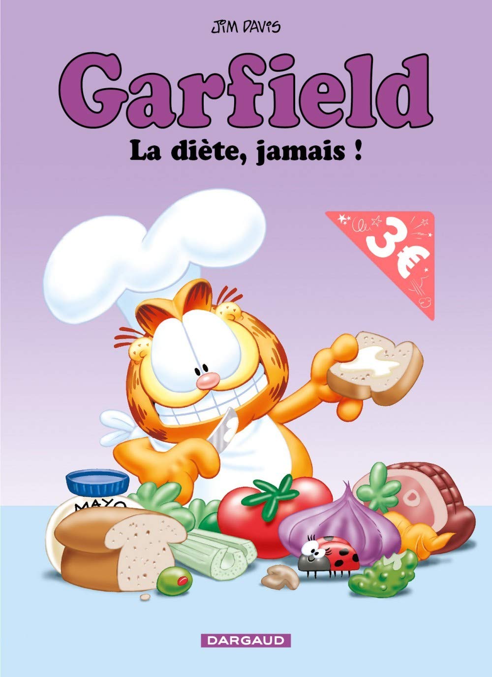 jaquette livre Garfield, tome 7 : La diète, jamais!