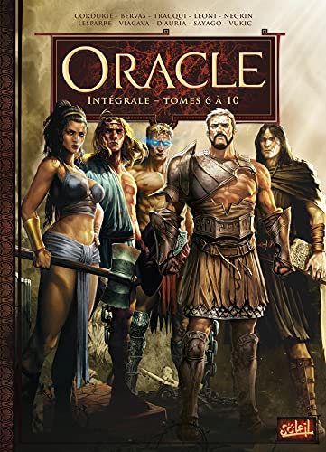 jaquette livre Oracle Intégrale - Tomes 6 À 10 - Tome 6, Le Supplicié - Tome 7, Le Clairvoyant - Tome 8, Le Héros - Tome 9, La Louve - Tome 10, Le Déchu