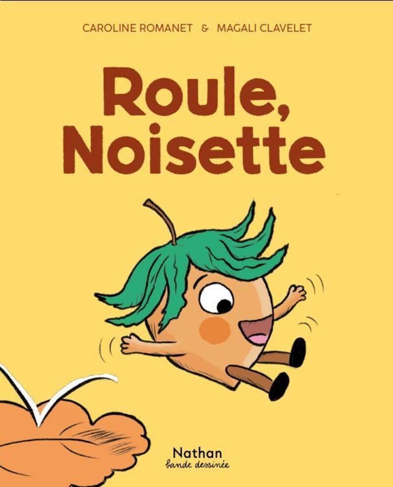 jaquette livre Roule, Noisette