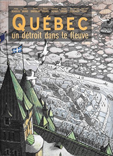 jaquette livre Québec - Un Détroit Dans Le Fleuve