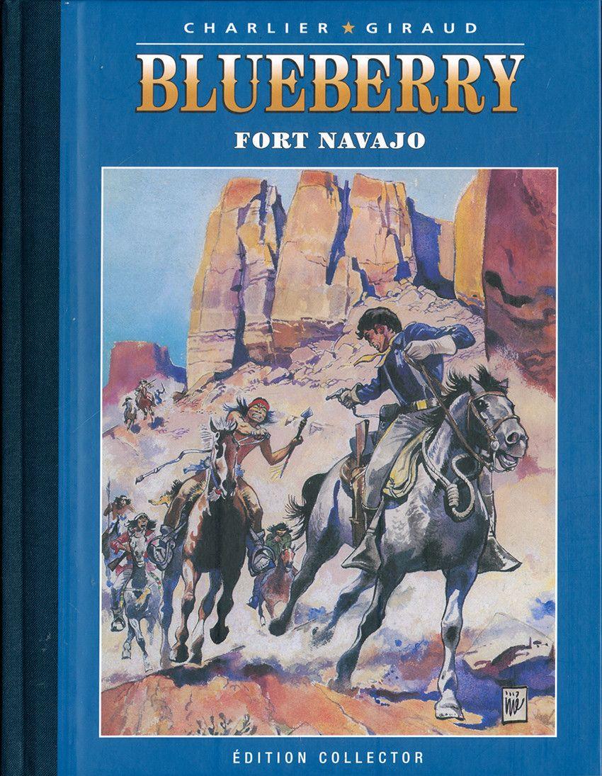 jaquette livre Blueberry, tome 1 : Fort Navajo (Edition Altaya)