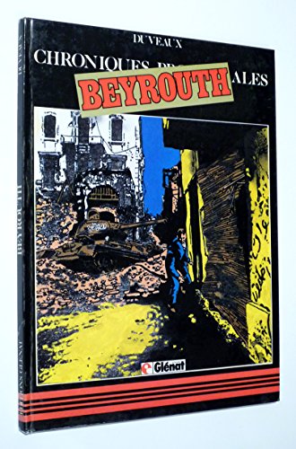 jaquette livre Beyrouth - Chroniques
