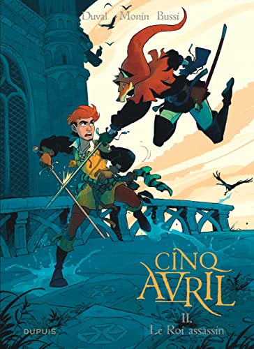 jaquette livre Cinq Avril Tome 2 - Le Roi Assassin