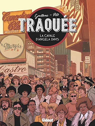 jaquette livre Traquée - La Cavale D'angela Davis