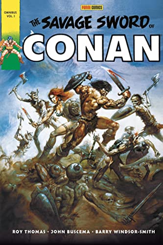 jaquette livre Savage Sword Of Conan Tome 1