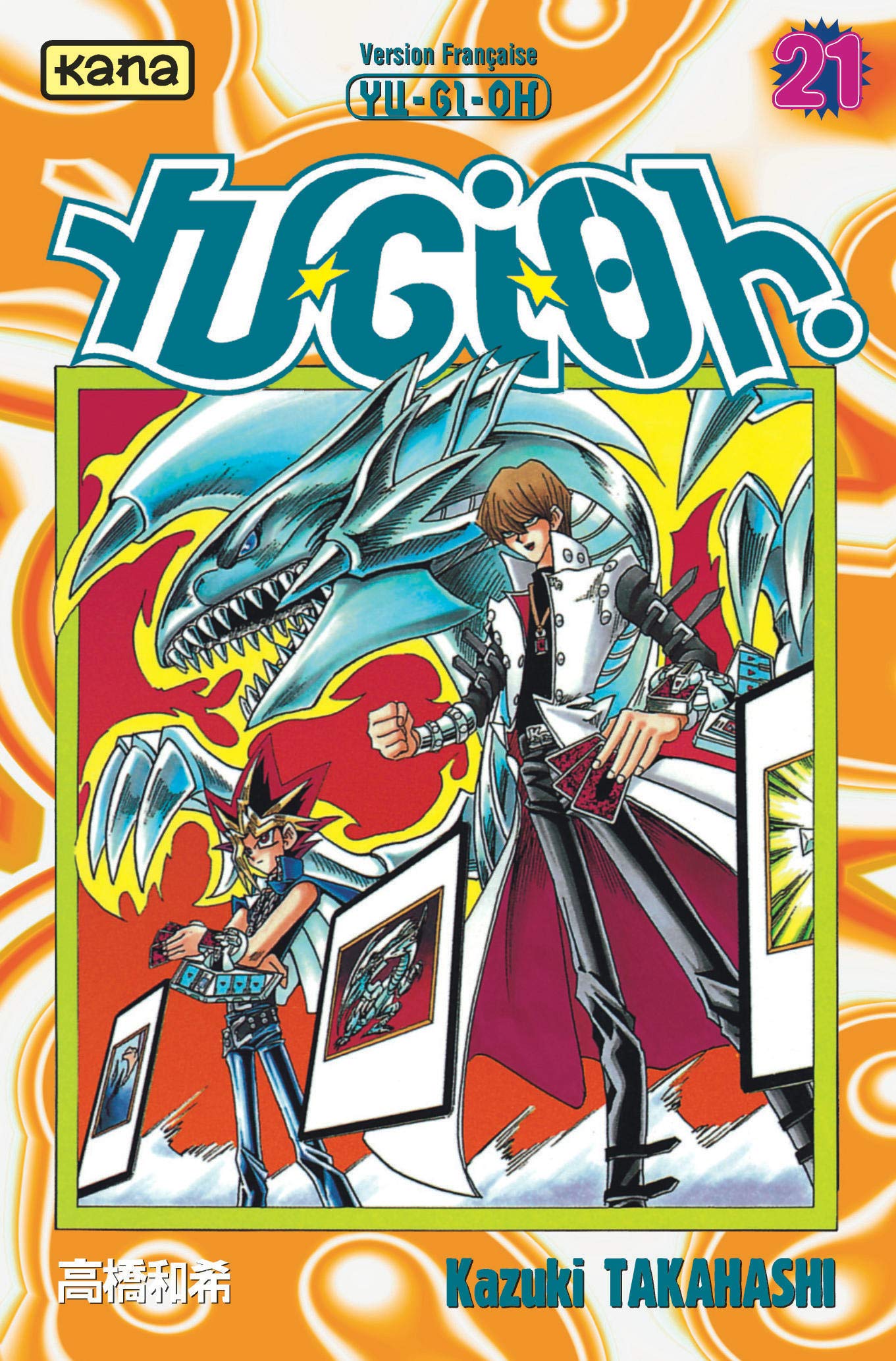 jaquette livre Yu-Gi-Oh ! Tome 21
