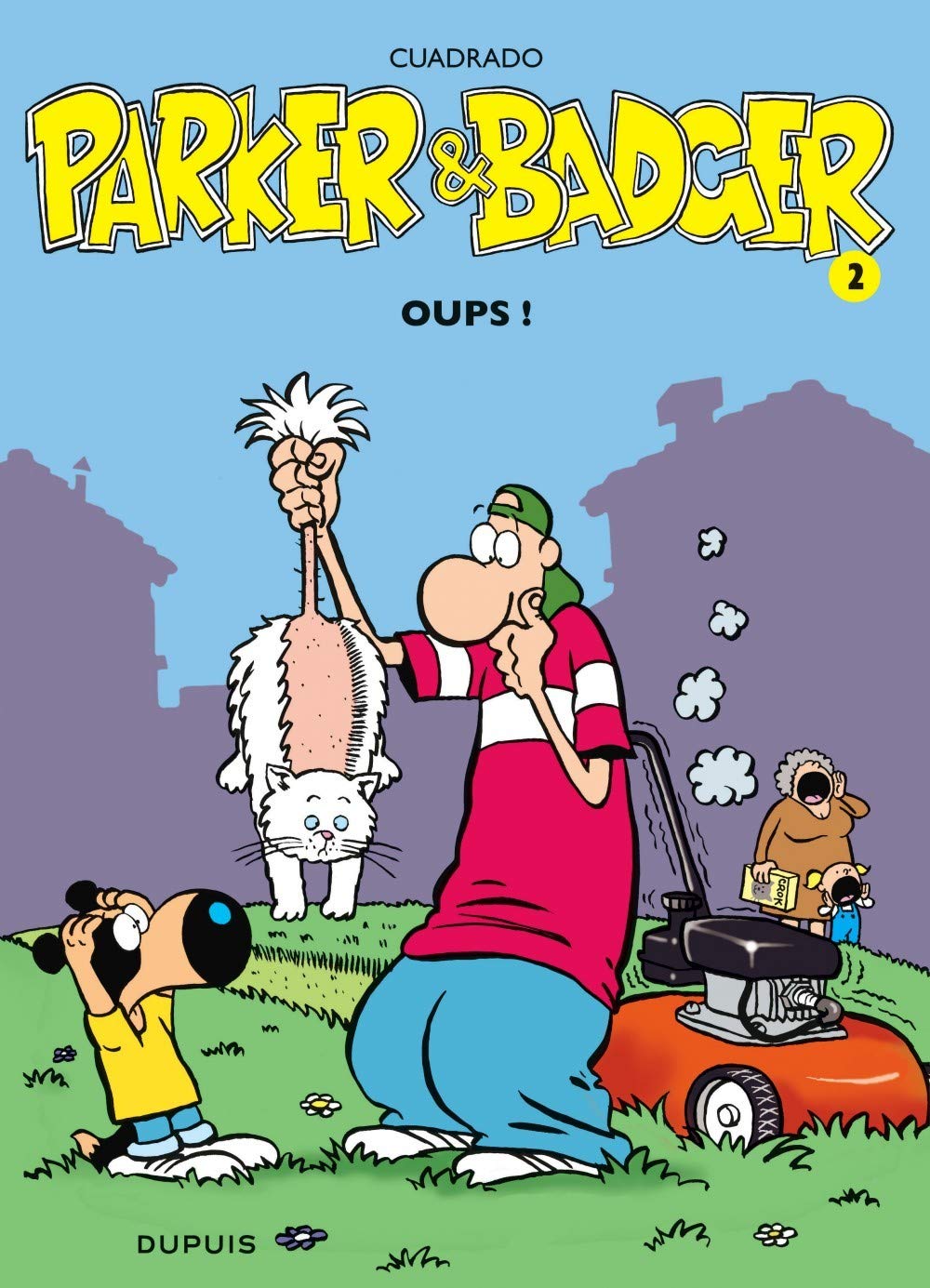 jaquette livre Parker & Badger, tome 2 : Oups !
