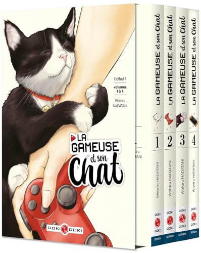 jaquette livre Gameuse et son chat (la) - Coffret - Tome 1
