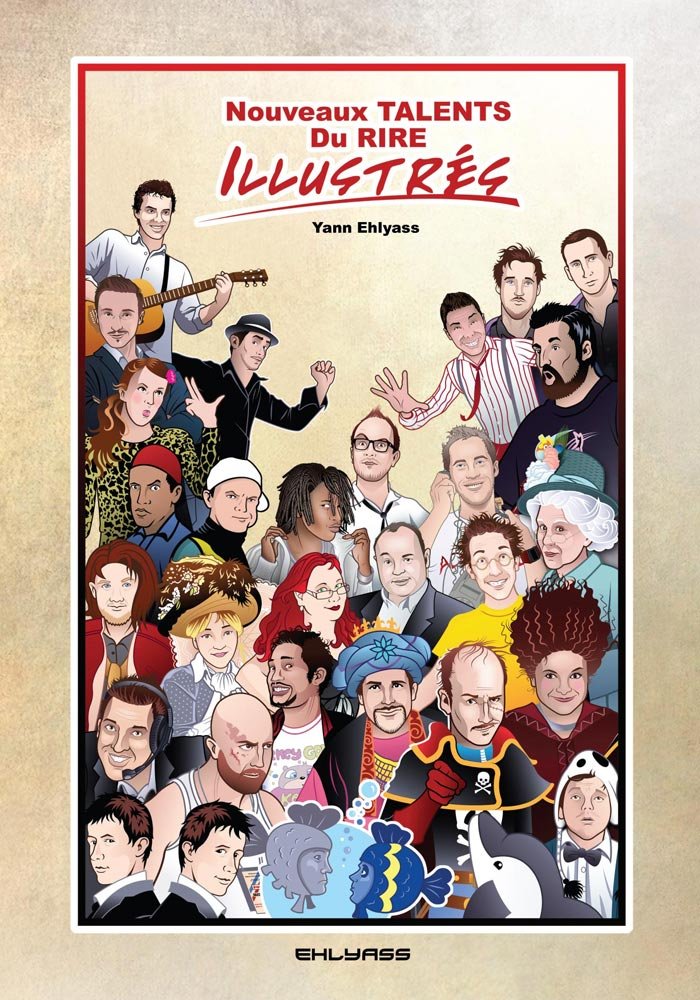 jaquette livre Nouveaux Talents du Rire Illustres 2012-2014