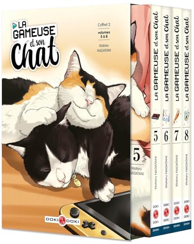 jaquette livre Gameuse et son chat (la) - Coffret - Tome 2