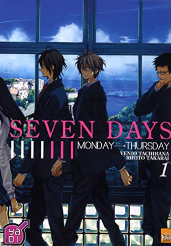 jaquette livre Seven days - Tome 1