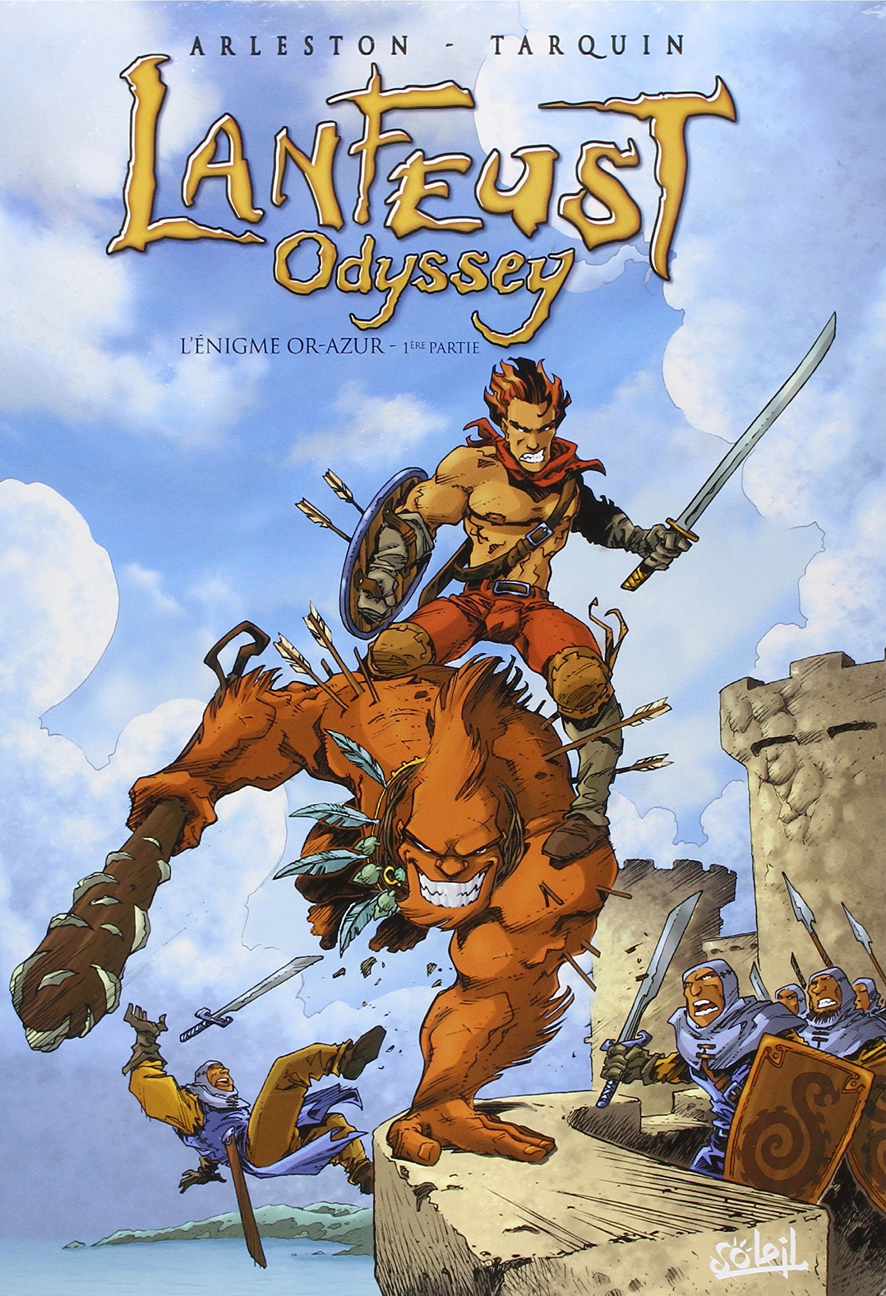 jaquette livre Lanfeust Odyssey T01 : L'énigme Or-Azur  (partie 1)