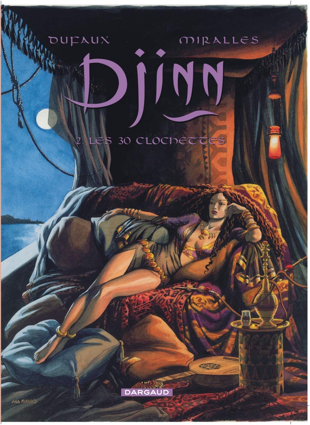 jaquette livre Djinn, tome 2 : Les 30 clochettes