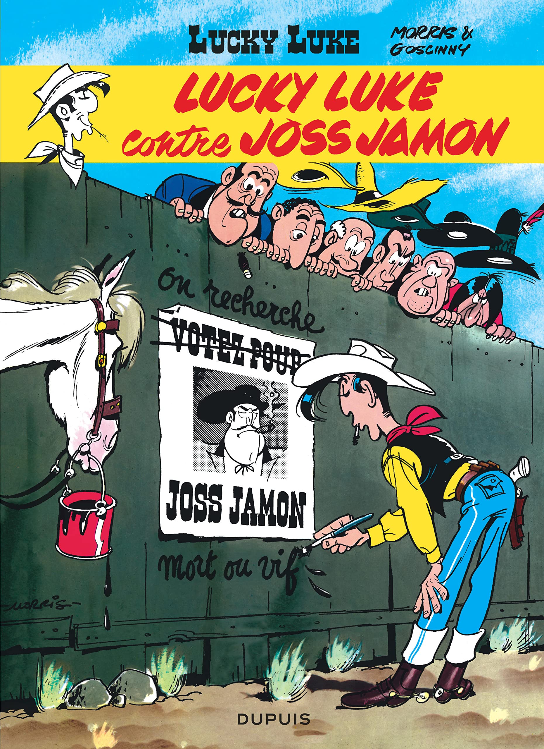jaquette livre Lucky Luke, tome 11 : Lucky Luke contre Joss Jamon