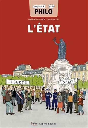jaquette livre Toute La Philo En Bd Tome 11 - L'etat