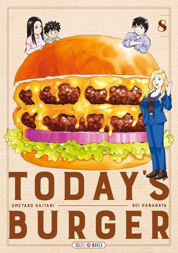jaquette livre Today's Burger - Tome 8