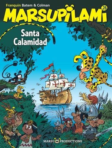 jaquette livre Marsupilami Tome 26 - Santa Calamidad