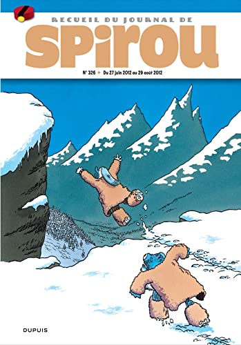 jaquette livre Recueil Spirou N° 326 - Du 27 Juin 2012 Au 29 Août 2012