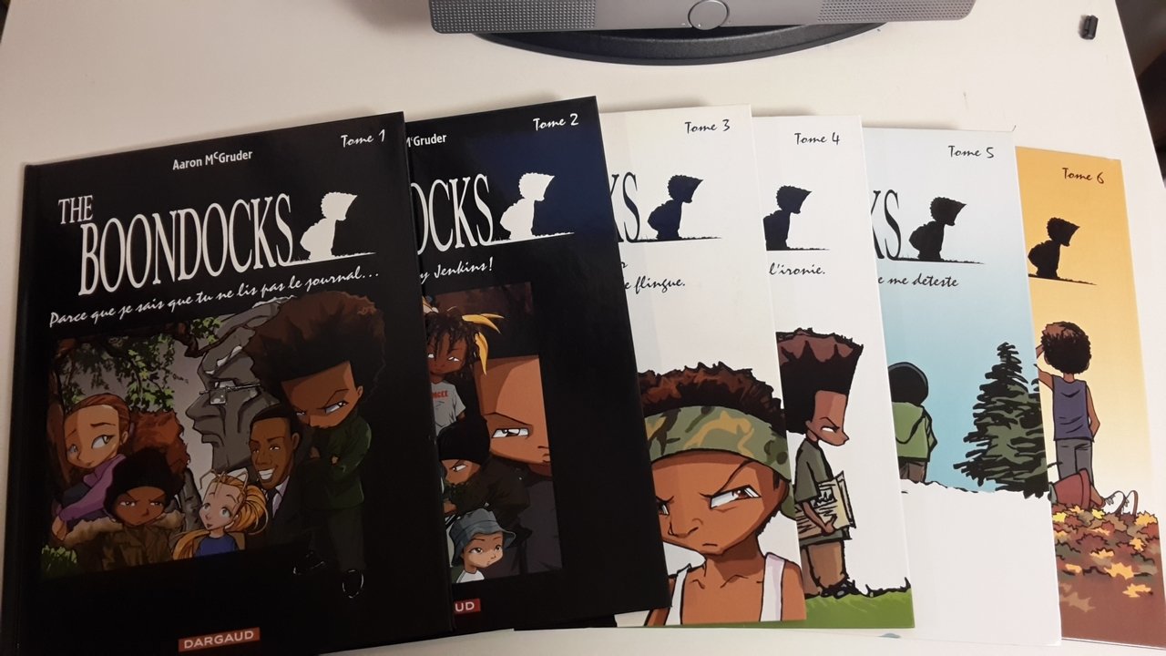 jaquette livre Boondocks, tome 1 : Parce-que je sais (1ère partie)