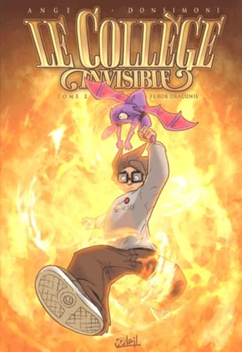 jaquette livre Le Collège Invisible Tome 2 - Furor Draconis