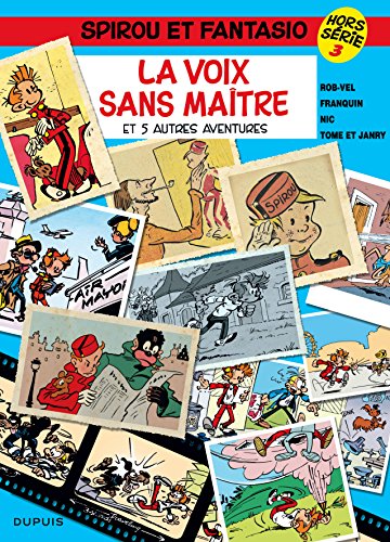 jaquette livre Spirou Et Fantasio Tome 3 - La Voix Sans Maître - Hors Série