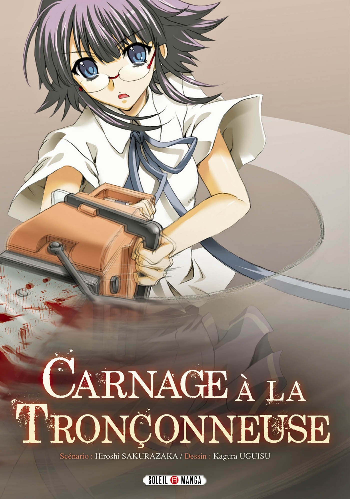 jaquette livre Carnage à la tronçonneuse
