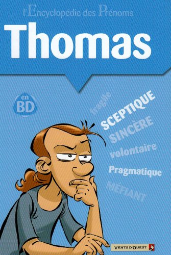 jaquette livre Thomas En Bandes Dessinées