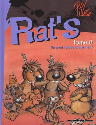 jaquette livre Rat's Tome 5 - On Peut Toujours Discuter !