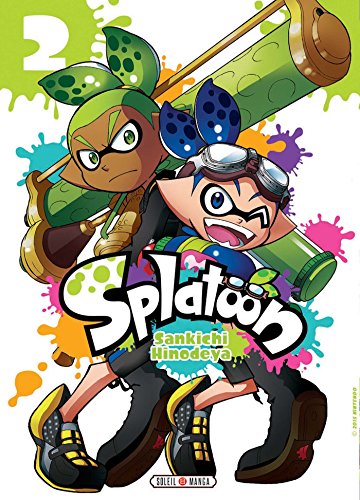 jaquette livre Splatoon - Tome 2