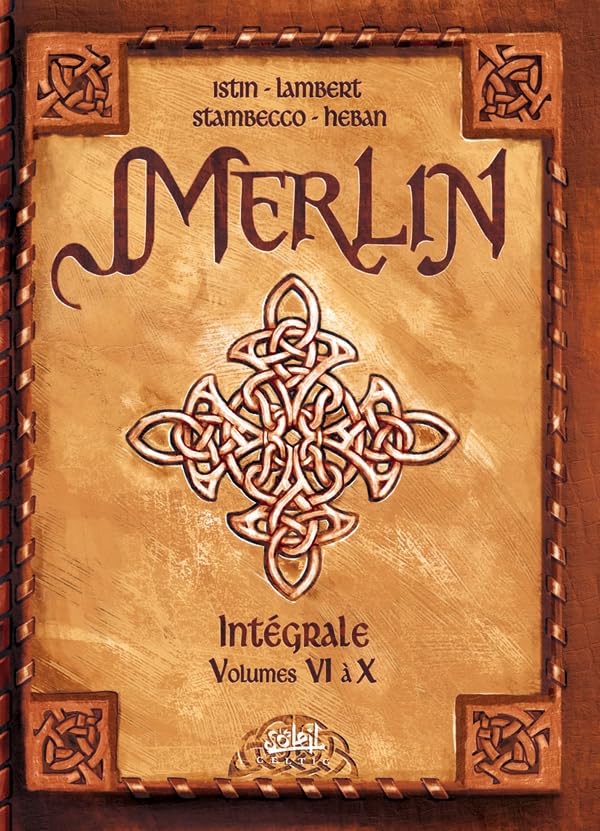 jaquette livre Merlin L'intégrale Tome 6 À 10