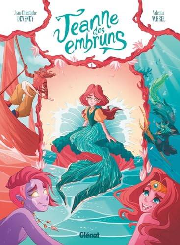 jaquette livre Jeanne Des Embruns Tome 1 - Nacre Et Cobalt